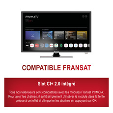 Miniature Téléviseur Smart Silverline HD DVD webOS Hub 55cm/22 pouces MobileTV + BARRE DE SON OFFERTE N° 7