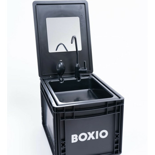 Miroir autocollant pour évier Wash - CHANVRE - BOXIO Miroir autocollant pour évier Wash - CHANVRE - BOXIO