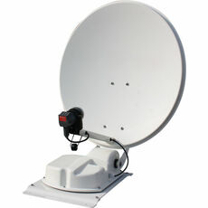 Miniature Antenne satellite automatique Exel 85 CM TWIN DOUBLE TETE idéal pour europe du sud et maroc N° 0