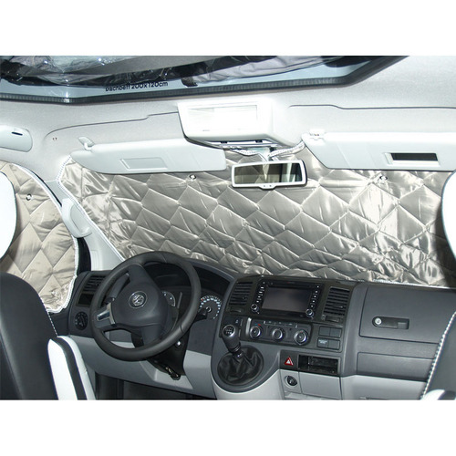 VOLETS ISOTHERMES VW T5 pour fenêtres latérales arrière pour T5 court (set de 4 pièces) - REIMO