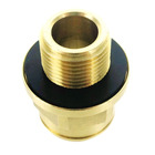 Miniature Union simple mâle 3/8 12 mm laiton N° 1