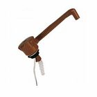 Miniature Robinet Eau Froide Rabattable 12V avec Contacteur - Coloris Beige - RACCORD TETINE 10/12mm N° 1