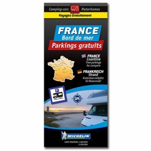 Carte Routière FRANCE Bord de Mer - Parkings Gratuits - TRAILERS PARK