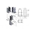 Miniature ADAPTATEUR CHÂSSIS POUR DÉPLACE CARAVANNE CAMPER TROLLEY ADAPTATEUR CHÂSSIS UNIVERSEL - KRONINGS N° 0