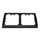 C-LINE ENTOURAGE DOUBLE MARRON - HABA