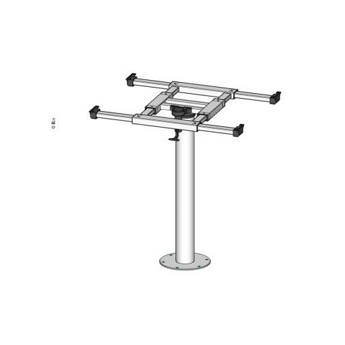 PIED TABLE FIXE 342-712mm