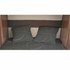 Miniature Taies d'oreiller Ellipse – 58 x 58 cm –  LOT DE 2 - VIA MONDO  N° 1
