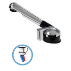 Miniature ROBINET MÉLANGEUR RABATTABLE CONTACTEUR 2002 CHROME RACCORD TETINE 10/12mm- REICH N° 0