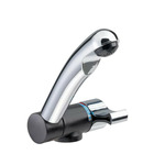 Miniature ROBINET MÉLANGEUR RABATTABLE CONTACTEUR 2002 CHROME RACCORD TETINE 10/12mm- REICH N° 2