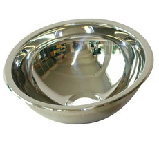 Miniature LAVABO ENCASTRABLE ROND EN INOX Ø 33.5 cm N° 0