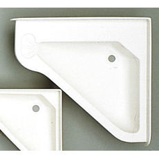 Miniature LAVABO D'ANGLE ENCASTRABLE BLANC EN ABS 58 x 54 x 9 cm N° 0