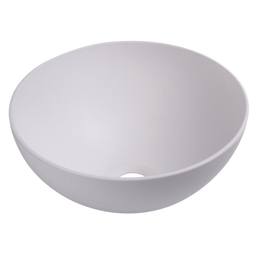Lavabo rond blanc, dimensions ø300mm H135mm