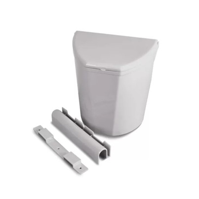 Poubelle avec supports - Dustie - 6L  KAMPA  - KAMPA DOMETIC