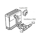 Miniature VENTILATEUR MULTIVENT TBM - TRUMA N° 2