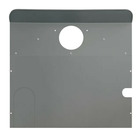 Miniature Plaque arrière S 2200 - gris titane - gauche  N° 1