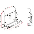 Miniature Carry Bike Pro Autotrail - FIAMMA N° 1