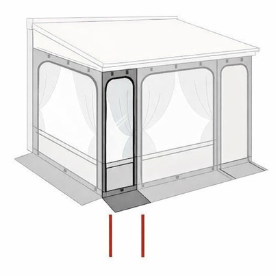 Façade Frontale 40 cm -  Privacy Room F45 Van - FIAMMA 