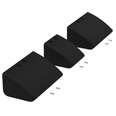 Kit Roof Rail D Cover  DROIT - Deep Black - FIAMMA
