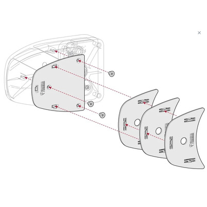 Kit Spacer Safe Door >2017 BLANC - FIAMMA 