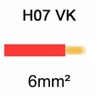 Câble H07VK cuivre souple 6mm² Rouge - NEXANS