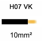 Câble H07VK cuivre souple 10mm² Noir - NEXANS