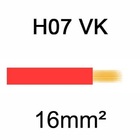 Câble H07VK cuivre souple 16mm² Rouge - MON CAMPING CAR