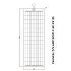 Miniature Panneau solaire SOUPLE 120W 12V à haut rendement - TEDLAR BLANC FPE - ENERGIE MOBILE  N° 7