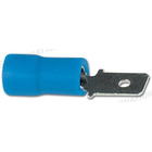 Cosse mâle pré-isolée de diamètre de 1 mm / 2,6 mm