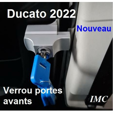 Miniature 1 Set de 2 verrous portes a partir Fiat Ducato 2022 avec serrure - IMC N° 0