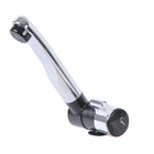 Miniature Robinet Eau Froide Rabattable Comet London | Noir et Chrome - COMET N° 1