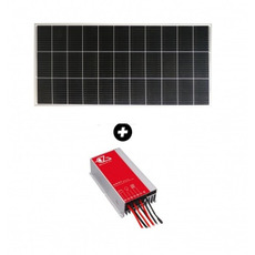 Miniature Panneau Solaire Semi Flex Perc PACK PANNEAU E-SSENTIAL FLAT 200W+ REGUL MPPT N° 0