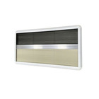 Miniature CADRE INTERIEUR AVEC STORE OCCULTANT & MOUSTIQUAIRE  - 850 X 450 - MASIS  N° 1