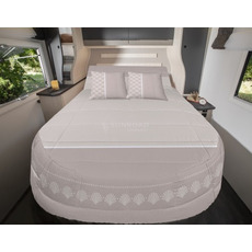 Miniature Prêt à dormir 100% coton Dolce Vita 130 x 190 cm pan coupé droit - INCASA N° 0