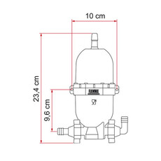 Miniature FIAMMA A20 Vase d'expansion N° 1