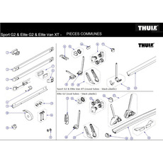 Miniature SUPPORT PLATEFORME G2 30/34- THULE N° 1