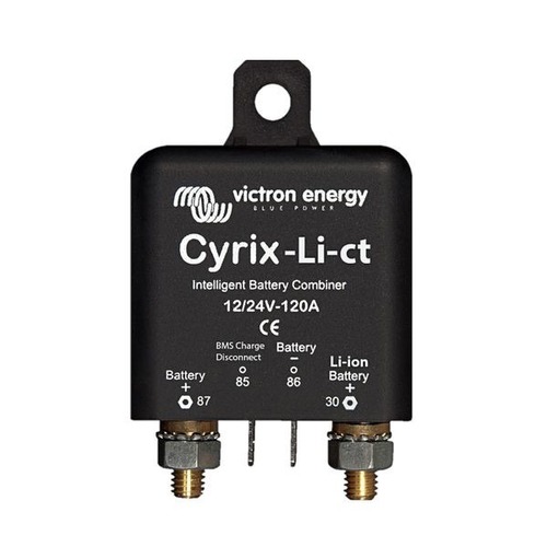 Coupleur de Batteries Intelligent Cyrix-Li-ct 12/24V 120A - VICTRON Attention produit neuf avec défaut d'aspect suite à un sinistre transport - produit neuf jamais utilisé manque carton d'origine