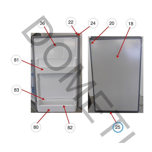 Bande de porte n°25 - DOMETIC