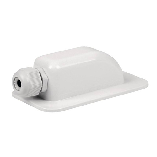 PASSE TOIT BLANC SIMPLE POUR 1 CABLE SOLAIRE - CARBEST