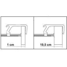 Miniature Etendoir à linge télescopique N° 3