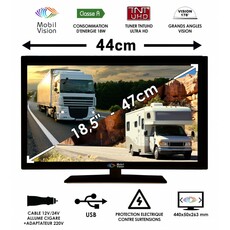 Miniature MOBILVISION TELEVISEUR CAMPING CAR 18,5" 47cm - TVWS19 N° 0