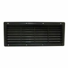 Miniature GRILLE À ENCASTRER PLASTIQUE AVEC MOUSTIQUAIRE NOIRE ATTENTION PRODUIT NEUF AVEC UN DEFAUT D'ASPECT SUITE A UN SINISTRE TRANSPORT - PRODUIT NEUF JAMAIS UTLISE N° 0