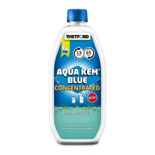 Aqua Kem Blue Concentrated Eucalyptus 780 ML - THETFORD ATTENTION PRODUIT NEUF AVEC UN DEFAUT D'ASPECT SUITE A UN SINISTRE TRANSPORT - PRODUIT NEUF JAMAIS UTLISE