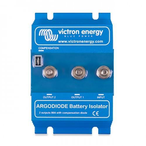 Argodiode 80-2SC Deux Batteries 80A - VICTRON ATTENTION PRODUIT NEUF AVEC UN DEFAUT D'ASPECT SUITE A UN SINISTRE TRANSPORT - PRODUIT NEUF JAMAIS UTLISE