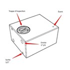 Miniature Réservoir rigide eau potable | 64 L - OSCULATI N° 2