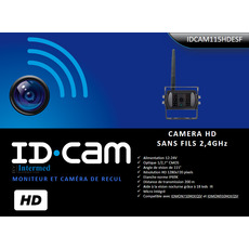 Miniature CAMERA HD SANS FILS 2,4GHZ - ID CAM N° 1