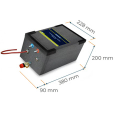 Miniature Chauffe-eau 6L 2 résistances 230V 500W / 12V 200W - PUNDMANN N° 1