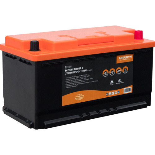 Batterie Lithium 100Ah POWER + ANTARION Bluetooth - ANTARION