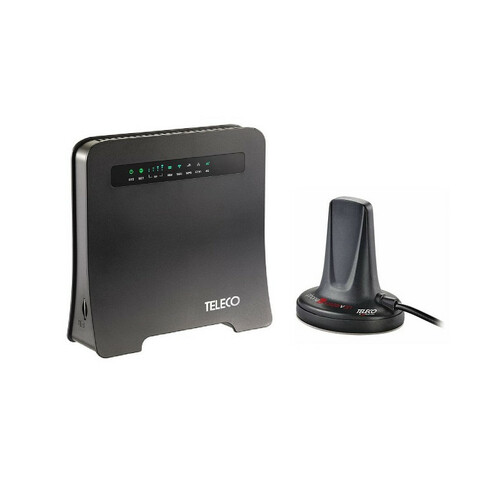 Kit Routeur WiFi 4G WLT24EX2 avec antenne extérieure TAO95, kit de fixation TRB4 et passe-fil SPC64 - TELECO