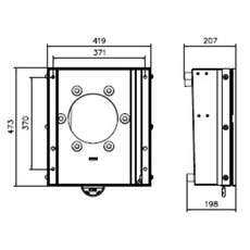 Miniature Embase sur caisson Conducteur pour Jumpy / Expert 3 - CTA N° 2