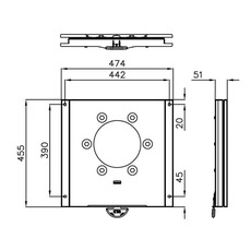 Miniature Embase Pour Transit / Transit Custom - CTA N° 1